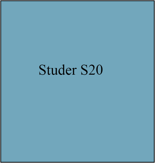 Studer S 20