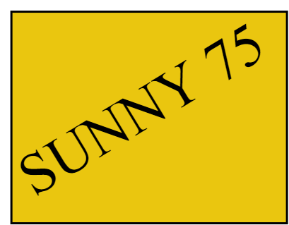 SUNNY 75