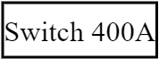 Switch 400A/600V eaton
