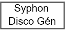 Syphon disconnecteur général