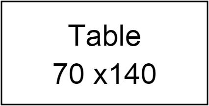 Table 70 * 140