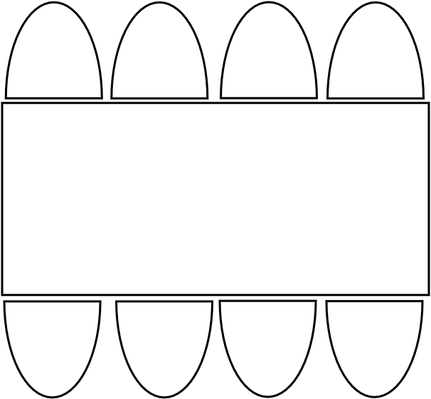 Table 200x90 8pers