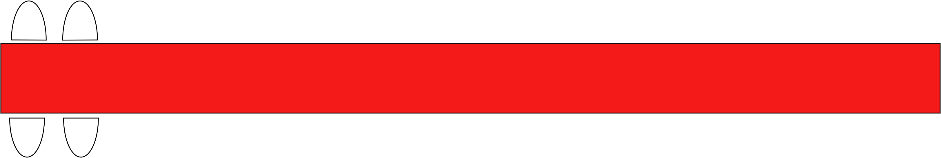 Table 4 - 6  pers. 80 x 125 cm