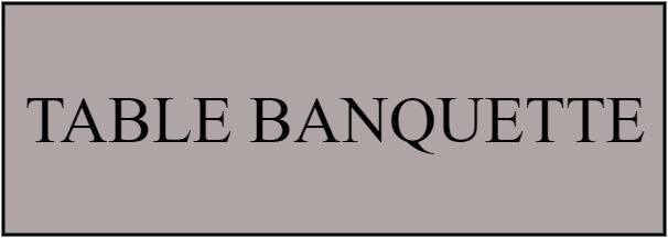 TABLE BANQUETTE 200*70