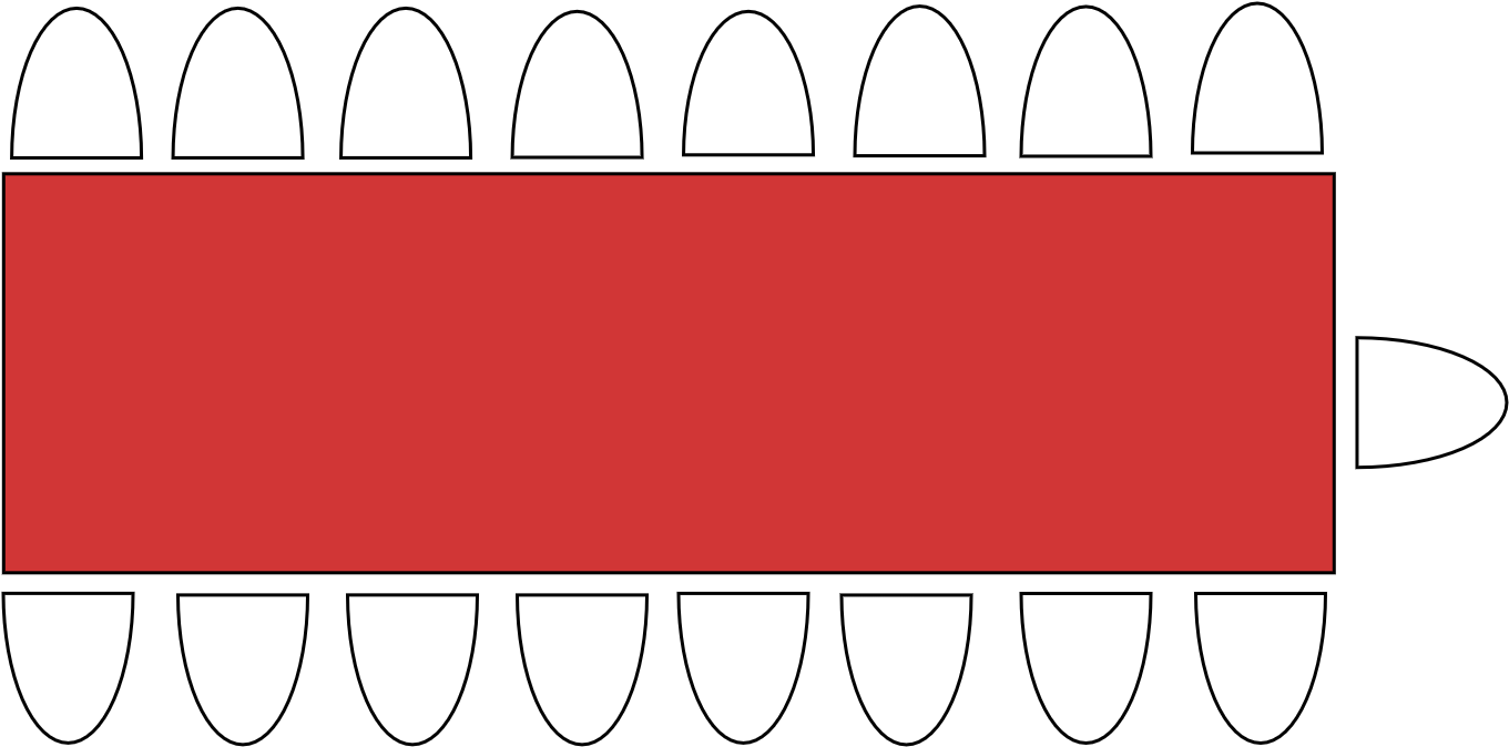 TABLE BOIS 400 X 120 17 PAX