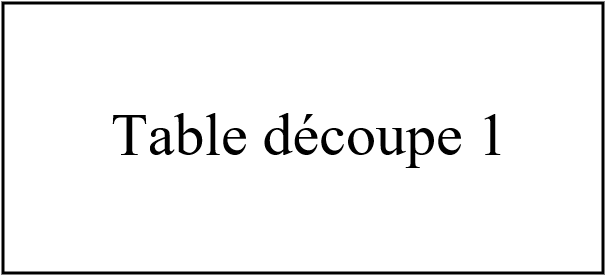 table découpe 1