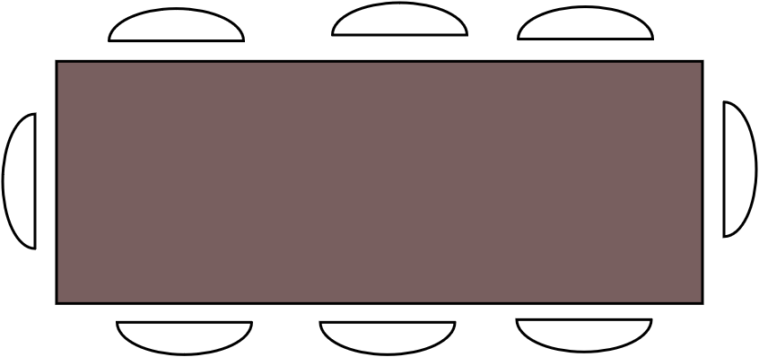 table Laredoute 240x90