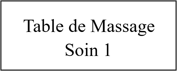 Table de Massage 1