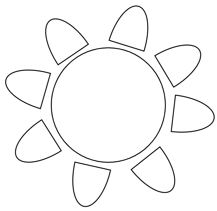 Table 8 pers.125 X 125 cm