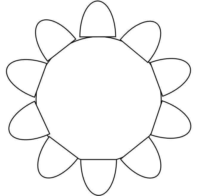 Table 10 pers.140 X 140 cm