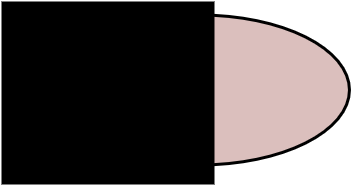 Table 2 pers La batisse banquette rose