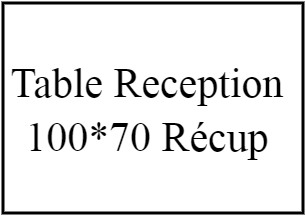 table recption