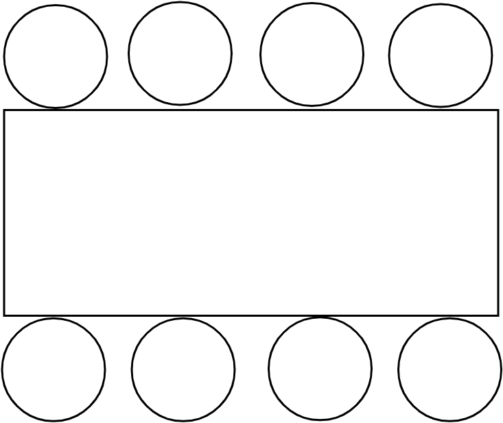 Table rectangulaire bois