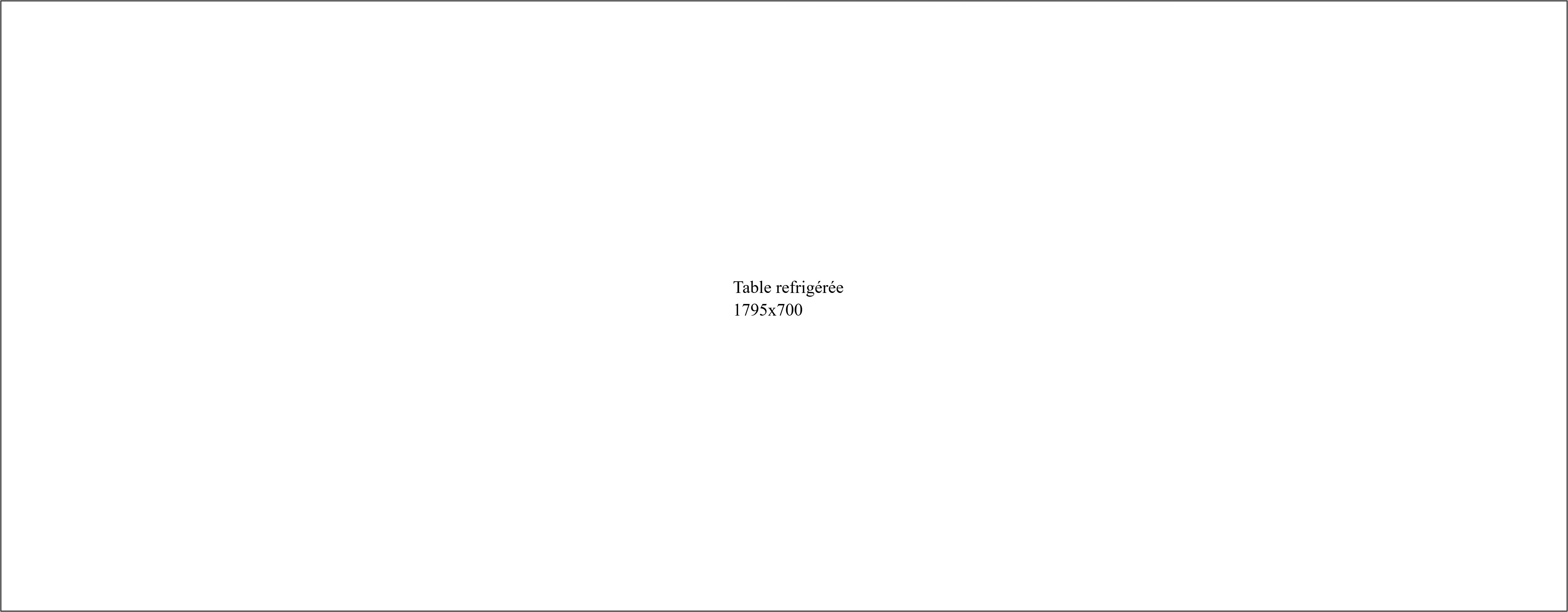 table refrigerée 1795