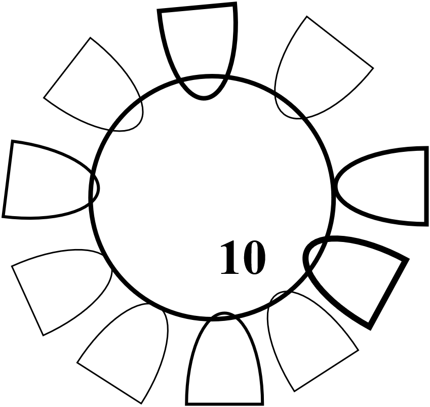 TABLE RONDE 160 * 10* 60