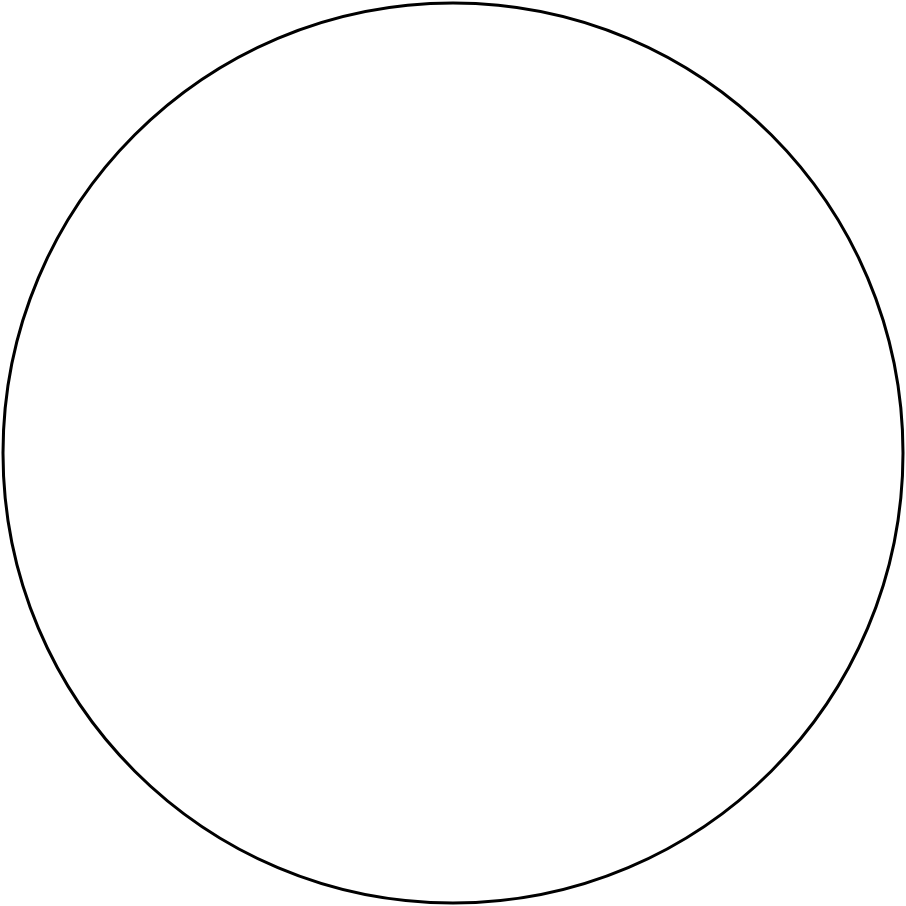 Table ronde 300cm pour table de 150