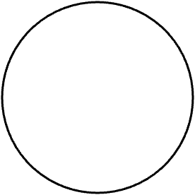 Table ronde  90 x 90 cm