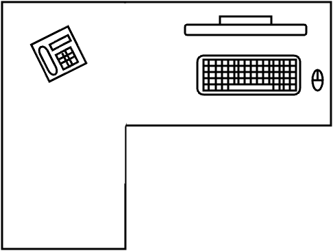 tables Bureau ikea 120 X 160 cm