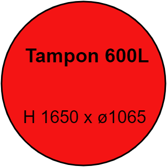 Tampon 600L