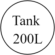 tank 200L vertical