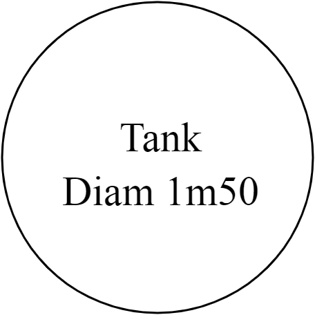 tank diamètre 1m50