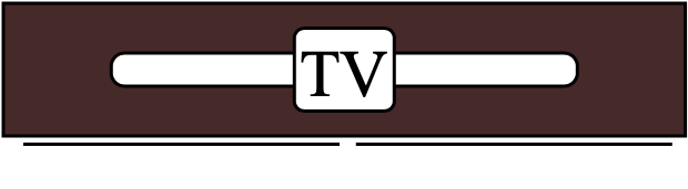 Téléviseur avec meuble bas Tv Room