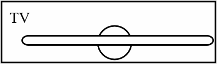 TV with furniture