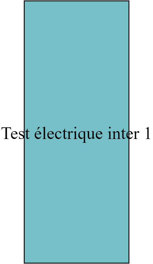 Test électrique inter 1