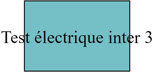 Test électrique inter 3