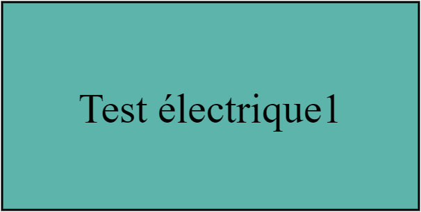 Test électrique1