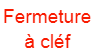 Texte : Fermé clef