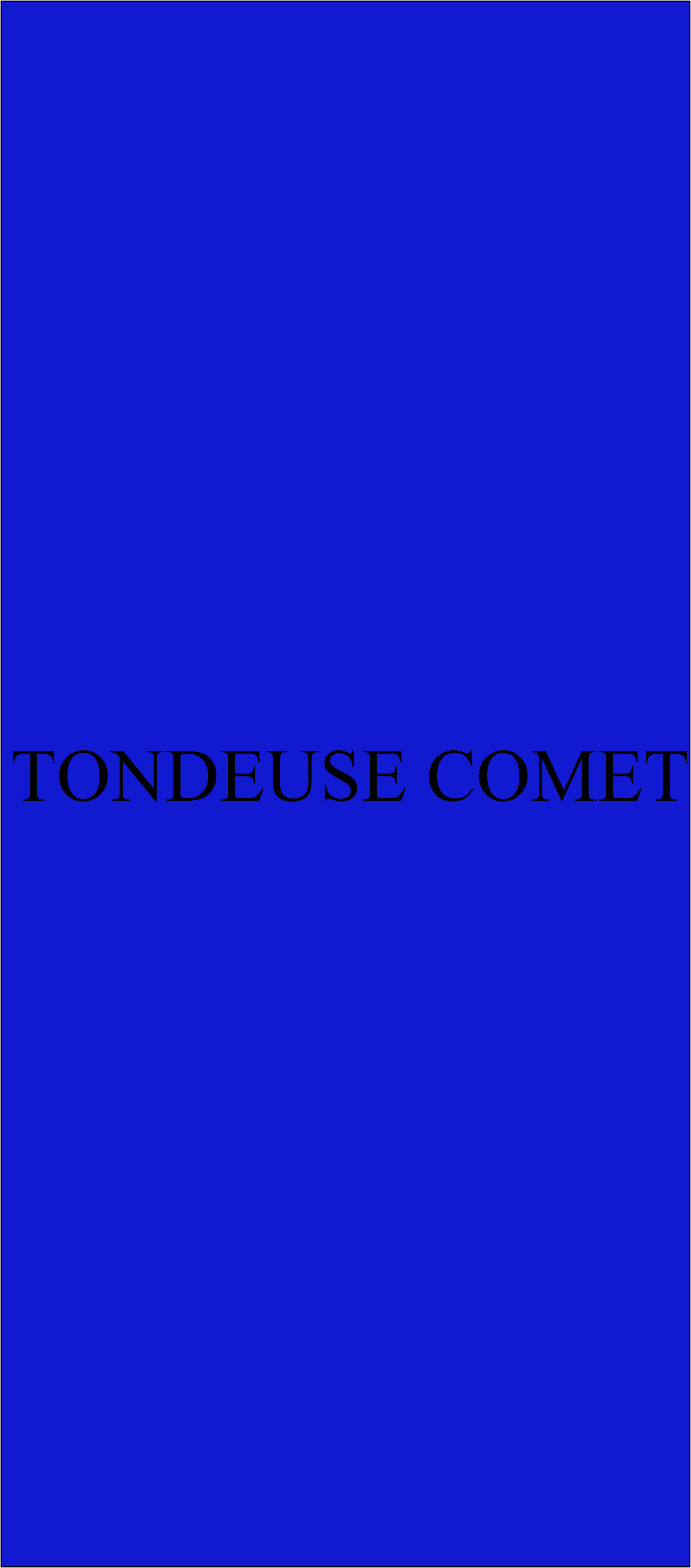 TONDEUSE COMET