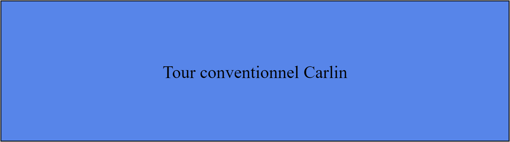 Tour conventionnel Carlin