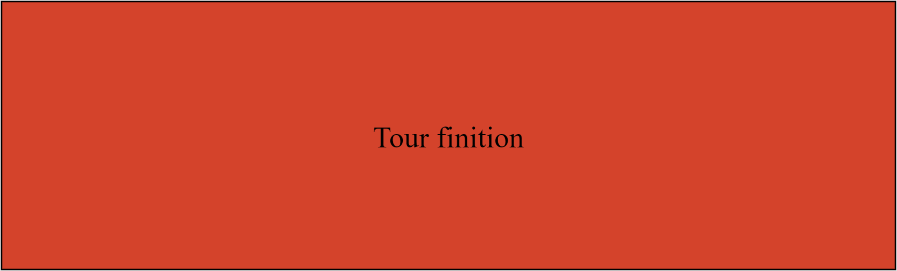 Tour finition