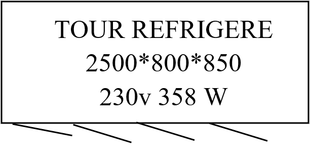 TOUR REFFRIGERE 4 portes