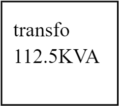 Transfo 112.5KVA