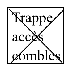 TRAPPE COMBLES