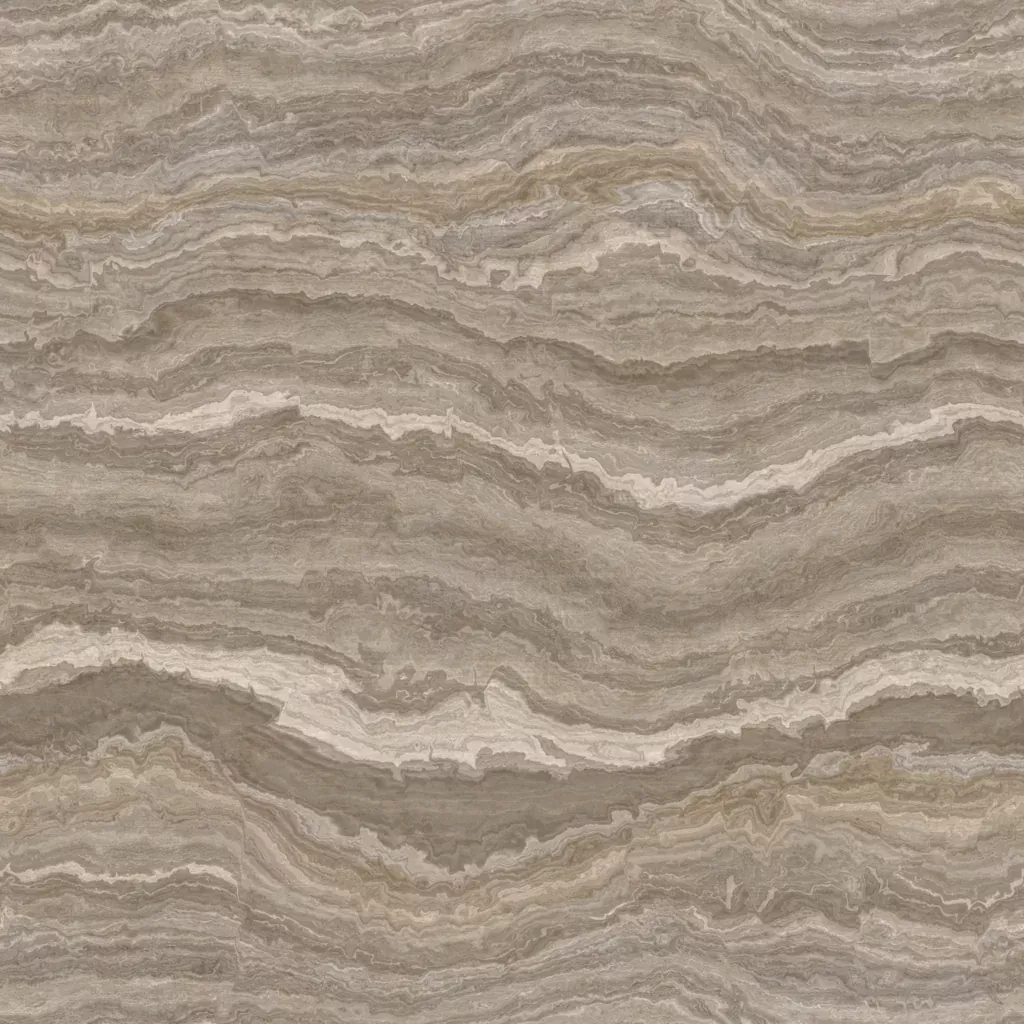 Travertin gris-brun