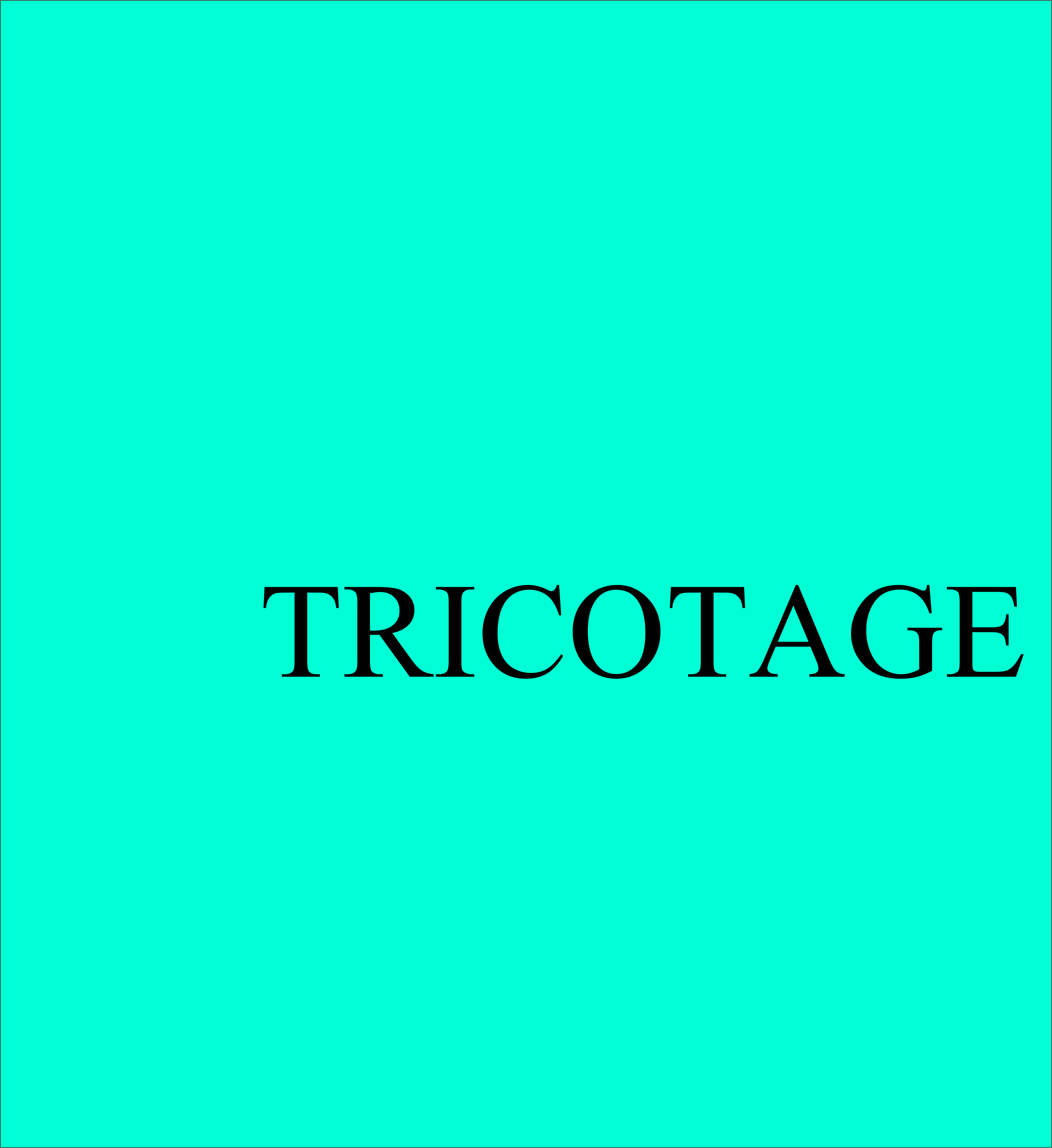 TRICOTAGE