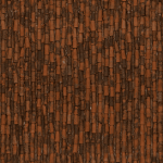 Dark red barrel tile