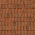 Orange interlocking tile