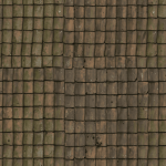 Brown mossy tile