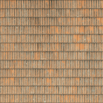 Weathered flat tile