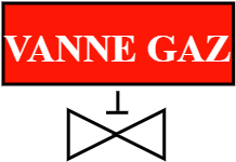 Vanne manuelle GAZ