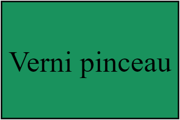 Verni pinceau
