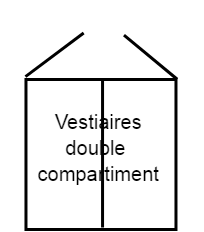 Vestiaire double