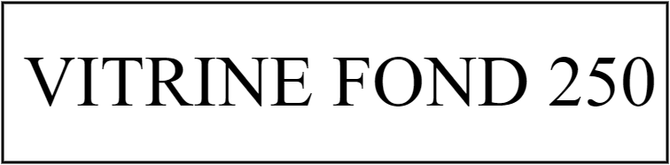 VITRINE FOND 250
