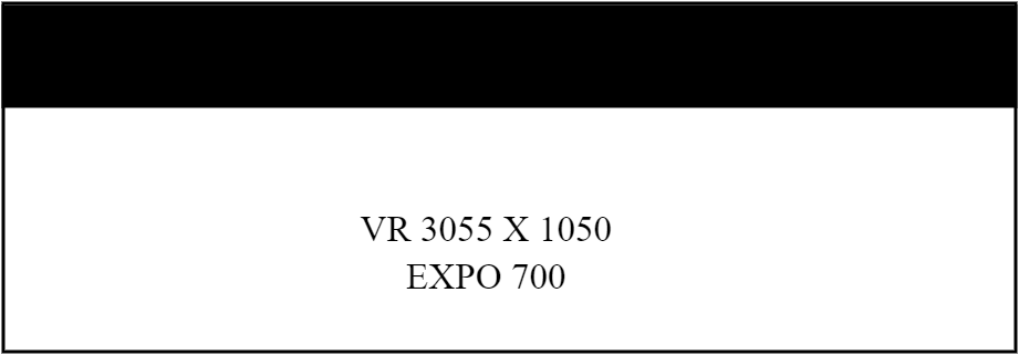 VR EXPO 700 LONG 3055