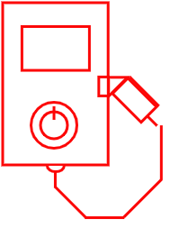 Wall-box - rouge