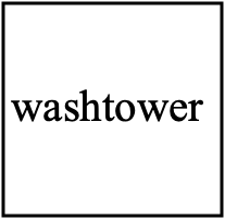 wash tower